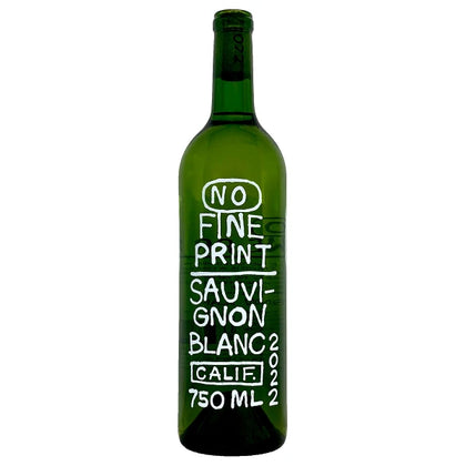 No Fine Print Sauvignon Blanc 2022 750ML