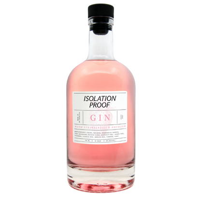 Isolation Proof Gin Strawberry Rhubarb 750ML