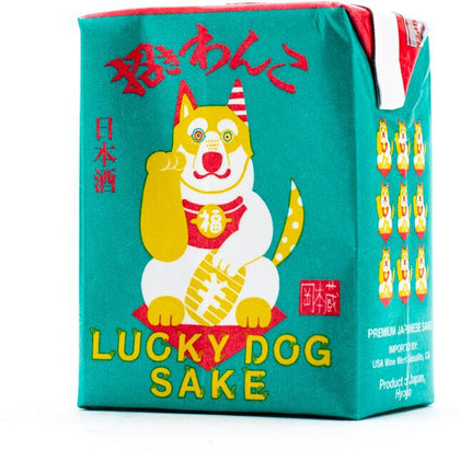 Genshu Sake "Lucky Dog Sake" 180ML