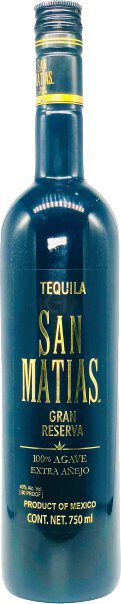 Tequila San Matias Gran Reserva Extra Anejo 40% ABV 750mL