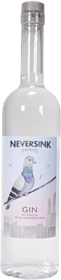 Neversink Spirits New York Pigeon Dry Gin 43% 750mL