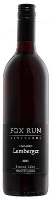 Fox Run Unoaked Lemberger 2023 750ml