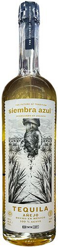 Siembra Alteno Tequila Anejo Batch 001 40% ABV 750mL