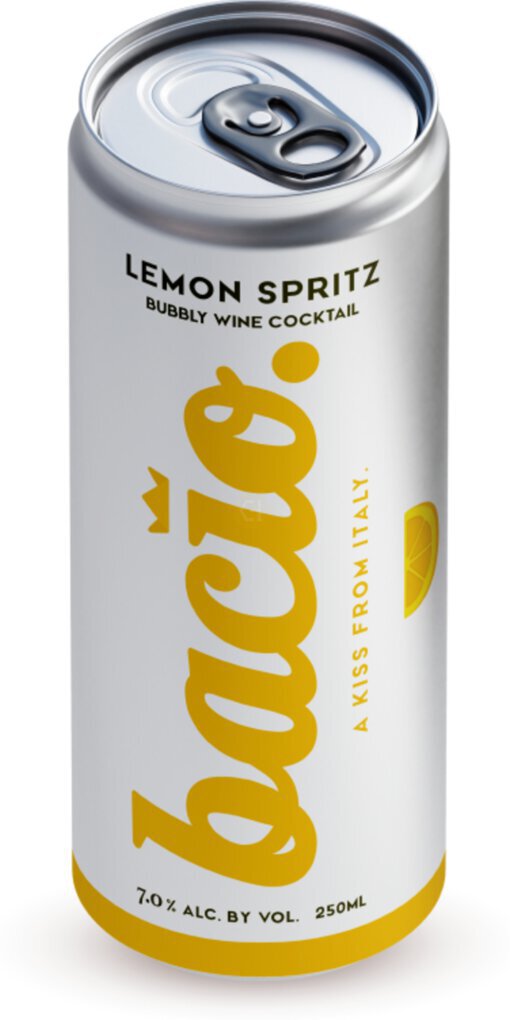 Bacio lemon Spritz Bubbly Wine Cocktail