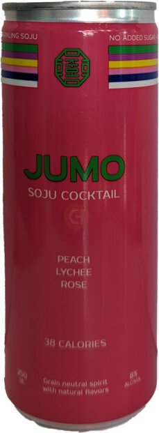 Jumo Soju Cocktail Peach, Lychee, Rose 250ML