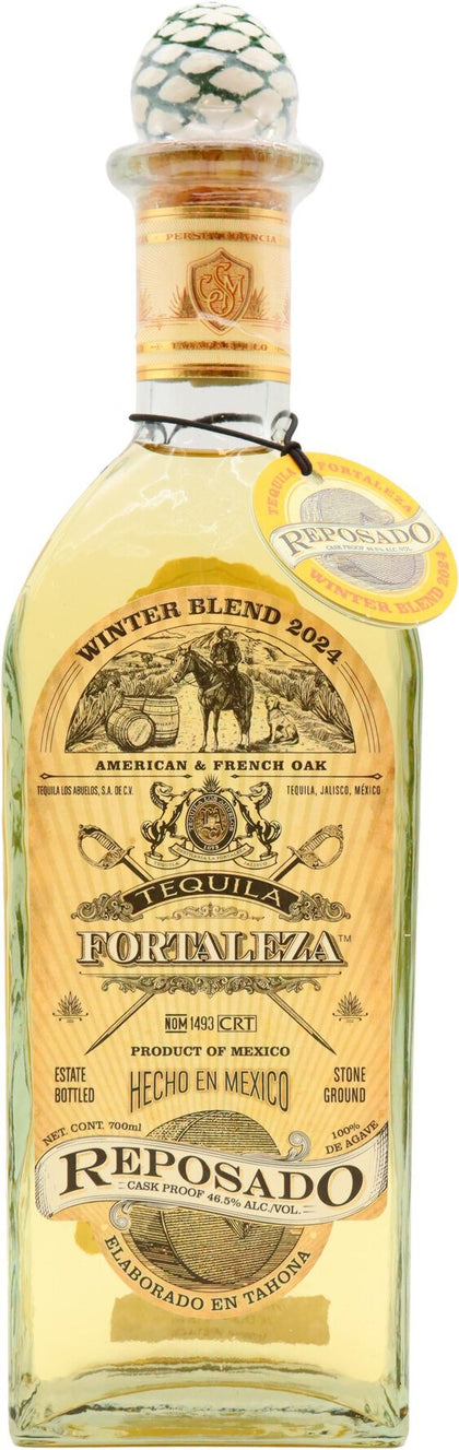 Fortaleza Reposado Winter Blend 2024 Cask Strength 46% ABV 750mL