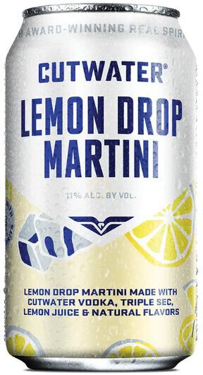 Cutwater Lemon Drop Martini 12oz Can