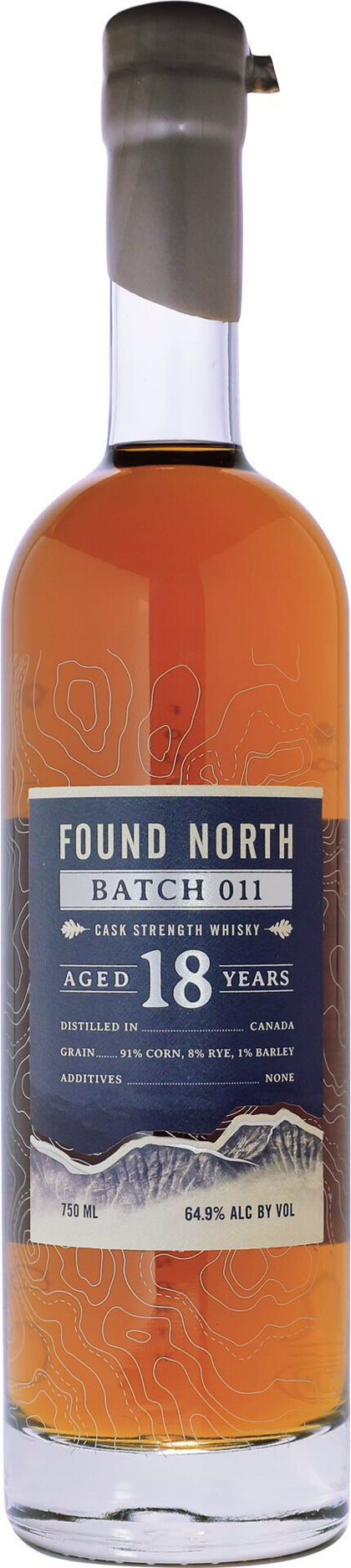 Found North Batch 011 18 Year 750 mL