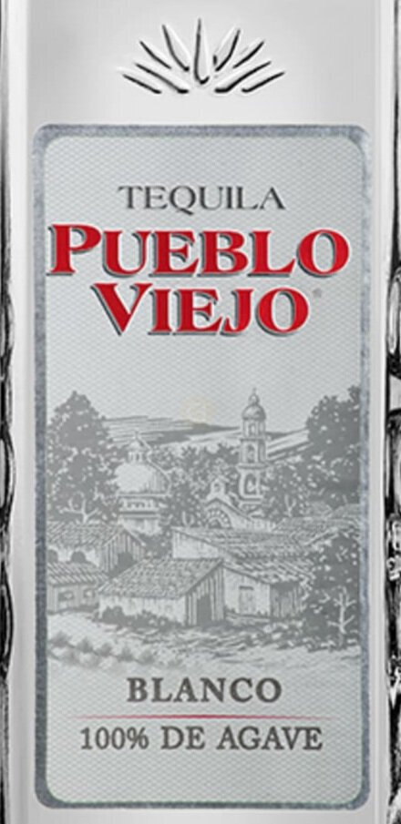 Pueblo Viejo Tequila Blanco 200ML