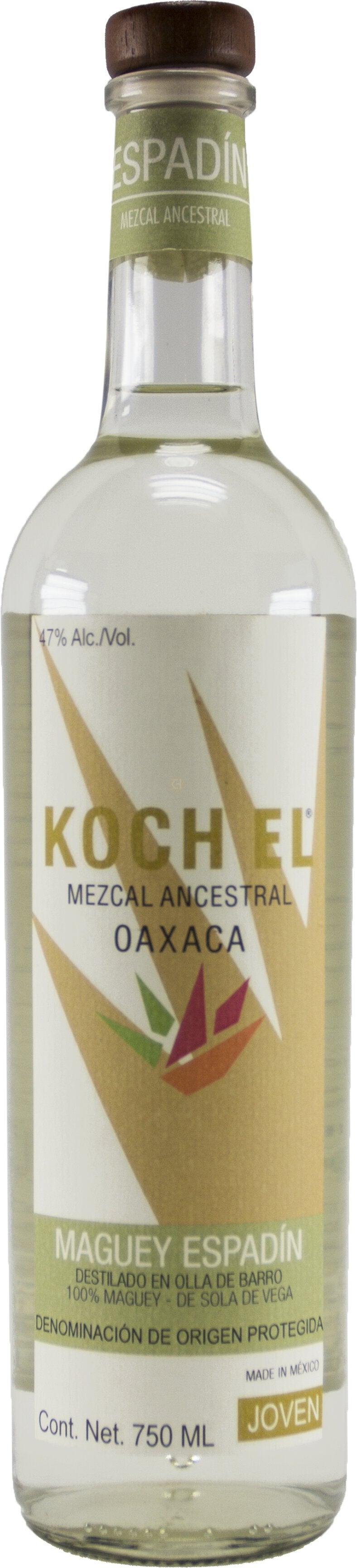 Koch El Mezcal Ancestral Olla de Barro Espadin 47% ABV 750mL