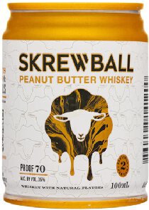 Skrewball Peanut Butter Whiskey 35% ABV 100mL