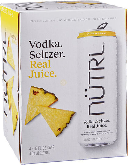 Nutrl Pineapple Vodka CAN