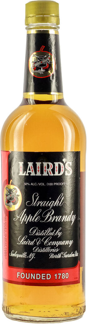 Laird's Straight Apple Brandy Bottled in Bond 750ML