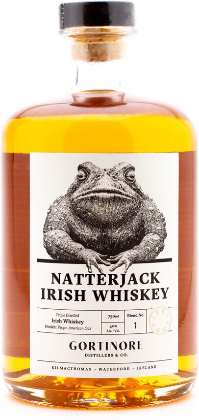Natterjack Irish Whiskey 40% ABV 750ML