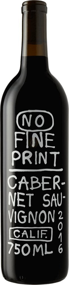 No Fine Print Cabernet Sauvignon 750ML