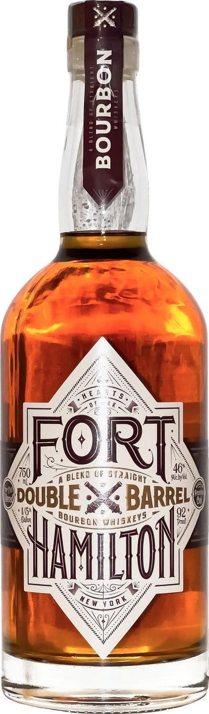 Fort Hamilton Double Barrel Bourbon Whiskey 46% ABV 750mL