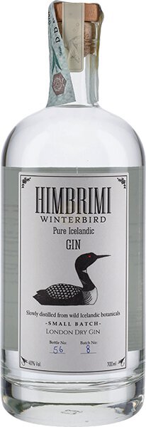Himbrimi London Dry Icelandic Gin 40% ABV 700mL