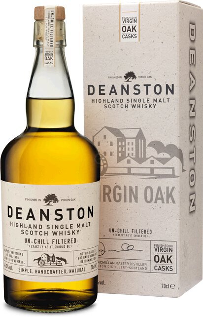 Deanston Virgin Oak Single Malt Highland Scotch Whisky 750ml