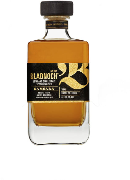 Bladnoch Samsara Lowland Single Malt Scotch Whisky Classic Collection 46.7% ABV 700mL