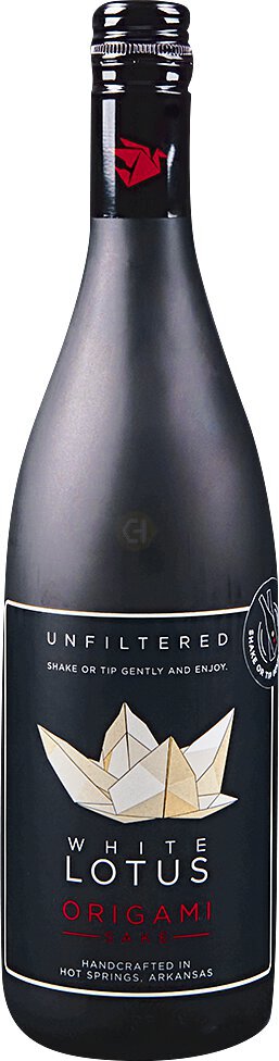 Origami Sake White Lotus Nigori Unfiltered Sake (NV) 200mL