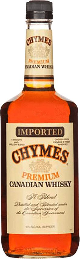 Chymes Canadian Whisky 40% ABV 1L