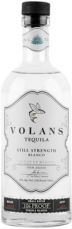 Volans Tequila Blanco Still Strength 53% ABV 750mL