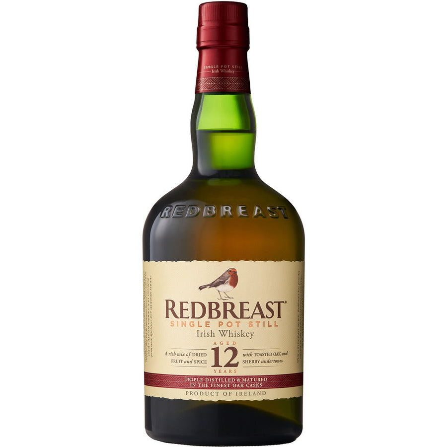 Redbreast Single Pot Still Irish Whiskey 12 Year 750ml
