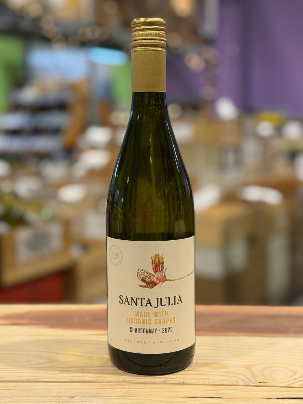 Santa Julia Vineyard Organic Chardonnay - 2025 - 750ML