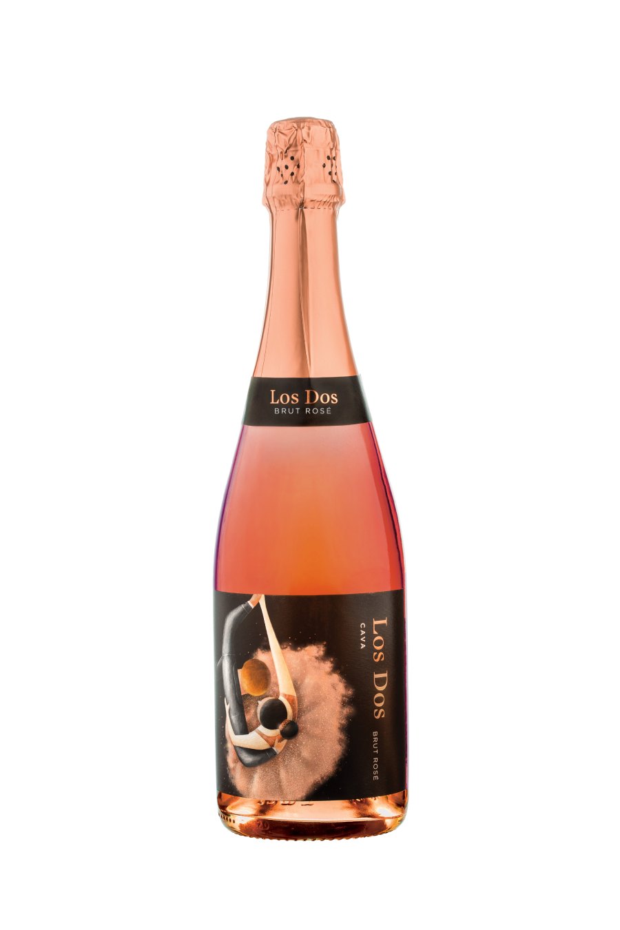 Los Dos Cava Brut Rose - NV - 750ML