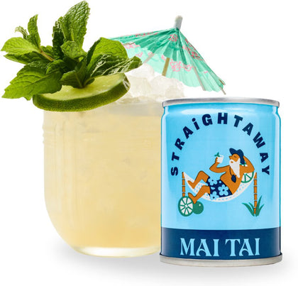Straightaway Cocktails Mai Tai 25% ABV 100mL CAN
