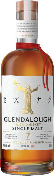 Glendalough Mizunara Finished Single Malt Irish Whiskey 750ML