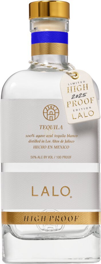 LALO Tequila Limited Edition High Proof Blanco Tequila 100% Agave Azul 100 Proof 750mL