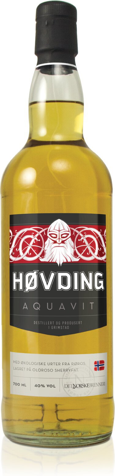 Hovding Norwegian Aquavit 750mL 40%alc
