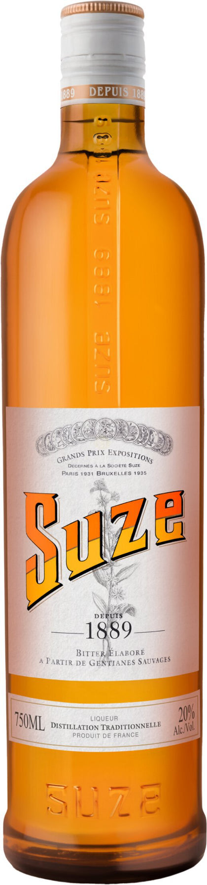 Suze Bitter Liqueur 20% ABV 700mL