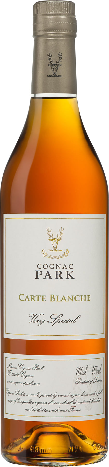 Cognac Park Carte Blanche VS 40% ABV 700mL