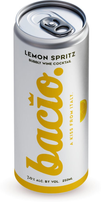 Bacio lemon Spritz Bubbly Wine Cocktail