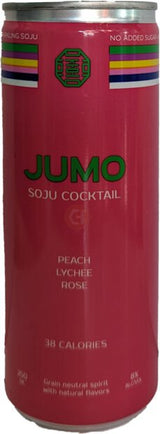 Jumo Soju Cocktail Peach, Lychee, Rose 250ML