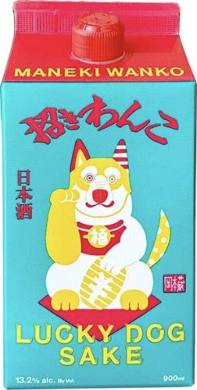 Genshu Sake "Lucky Dog Sake" 900ML