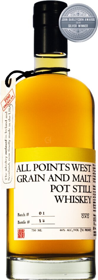All Points West Grain Pot Still Whiskey