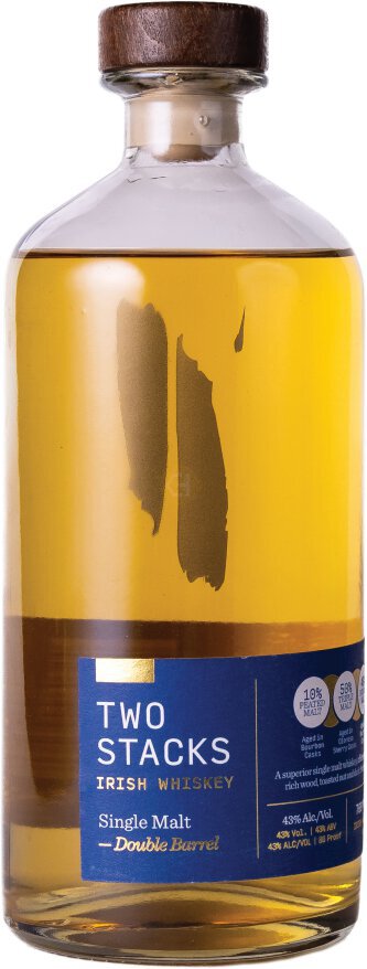 Two Stacks Single Malt "Double Barrel" Irish Whiskey 700ML
