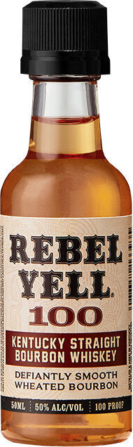 Rebel 100 Kentucky Straight Bourbon 50% ABV 50ML