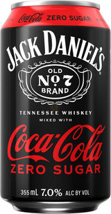 Jack Daniel's "Jack and Coke" Zero 355ML