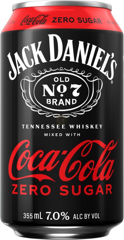 Jack Daniel's "Jack and Coke" Zero 355ML