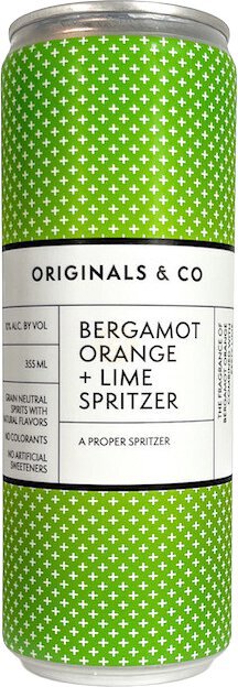 Originals & Co Bergamont Seltzer 355ML CAN