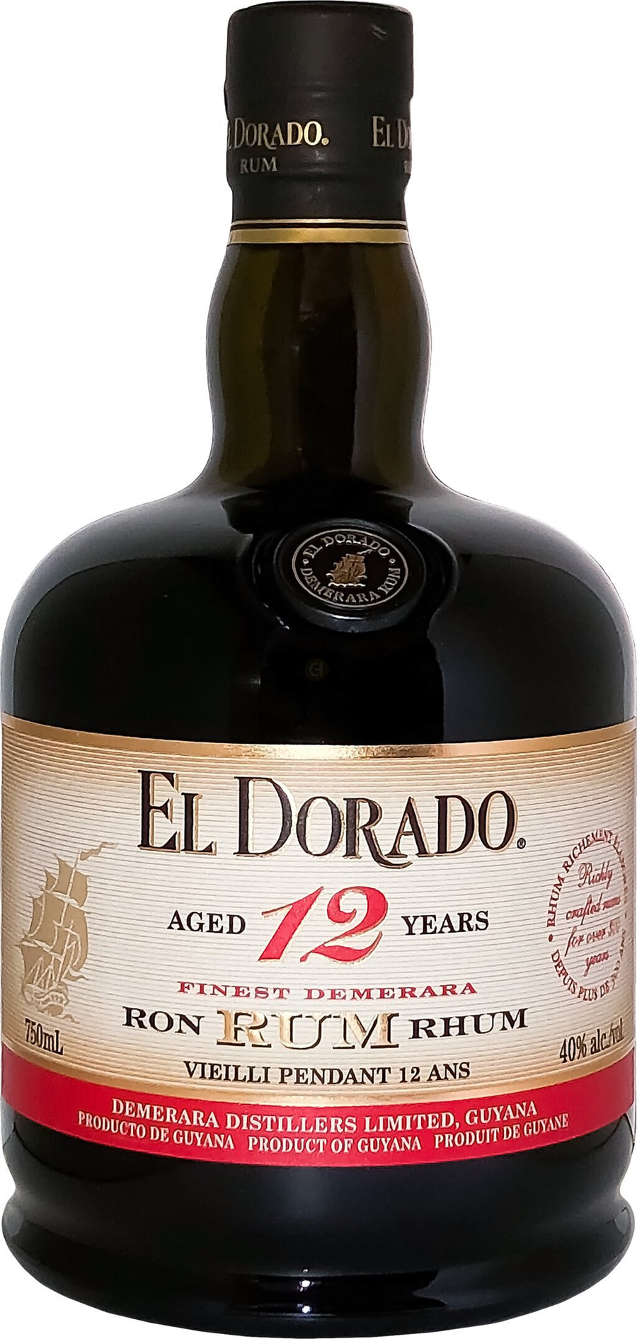 El Dorado 12 Year Rum 750ML