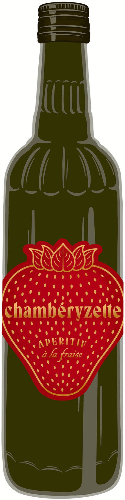 Chamberyzette  Strawberry Aperfif 750mL