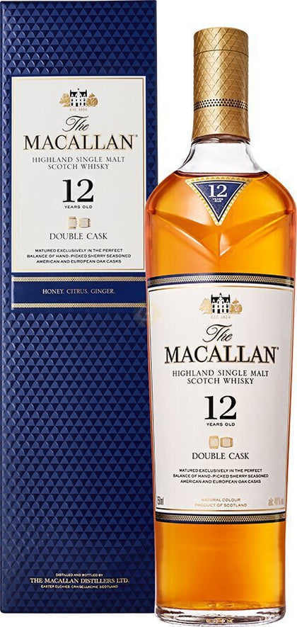 The Macallan Double Cask 12 Year Old Highland Single Malt 750ml