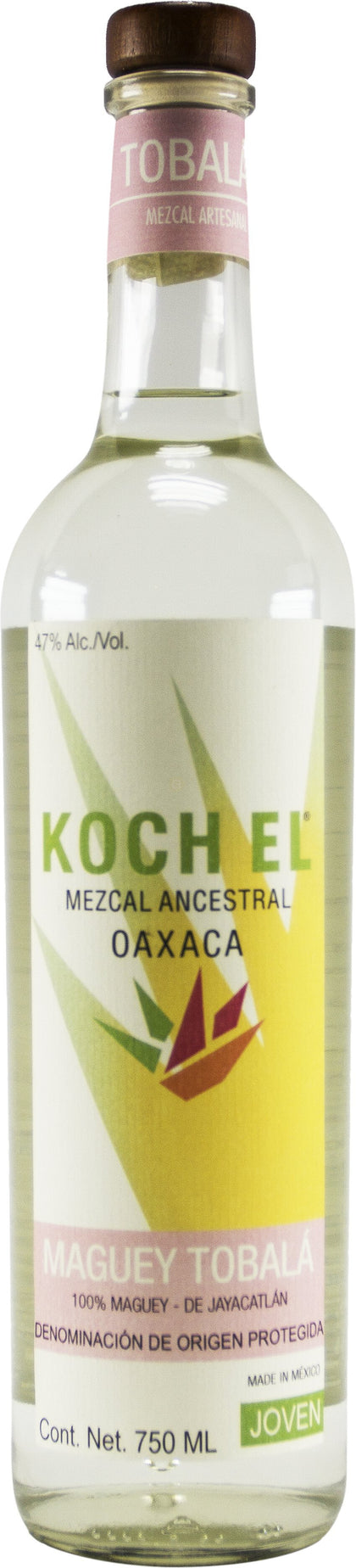 Koch El Mezcal Ancestral Maguey Tobala 47% ABV 750mL
