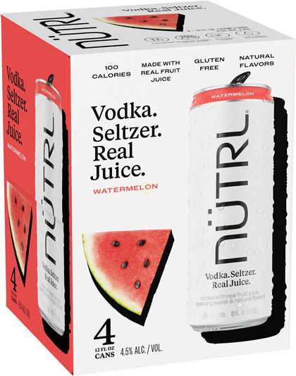 Nutrl Black Cherry Vodka CAN