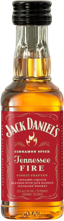 Jack Daniel's "Tennessee Fire" Cinnamon Spice Whiskey 50mL